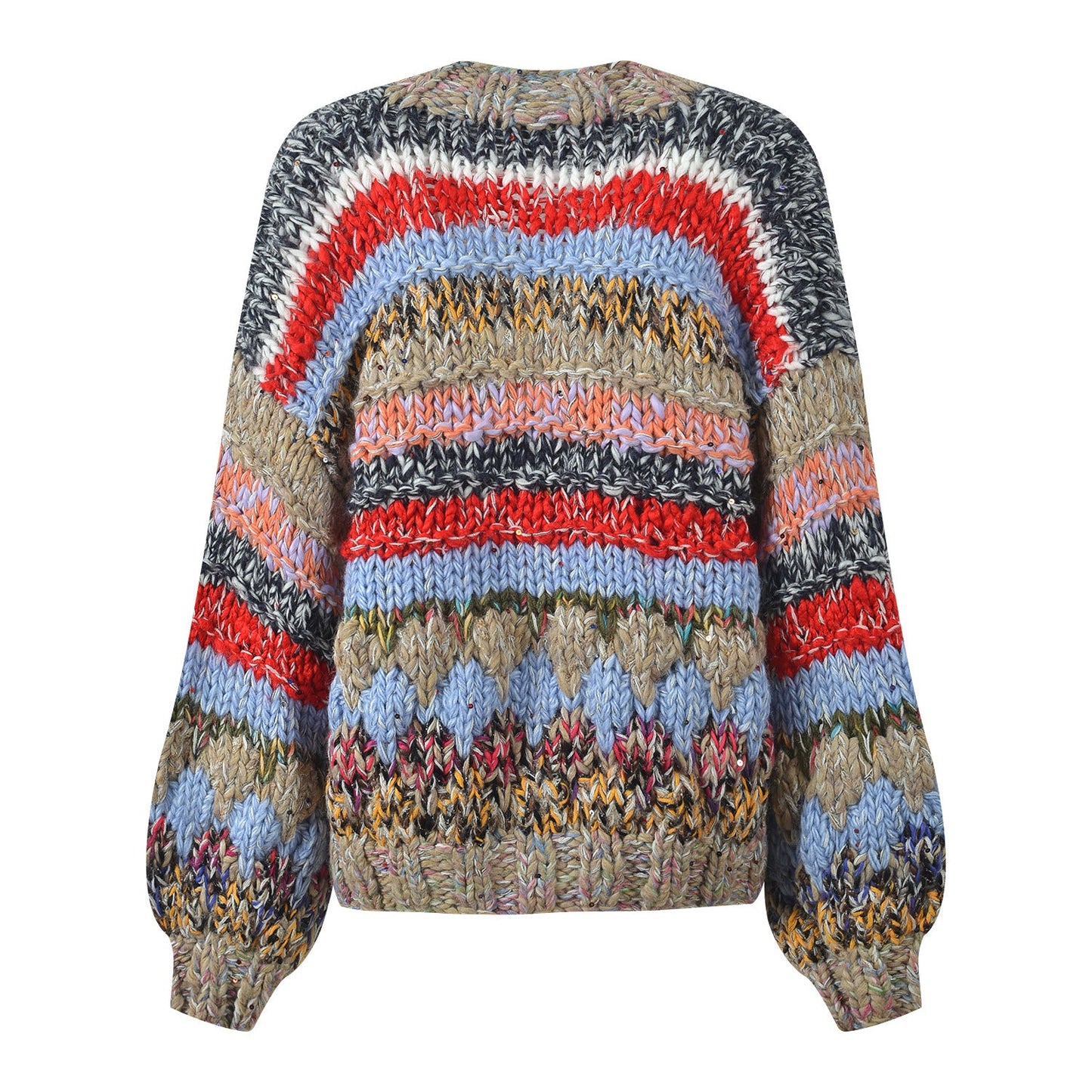 2025SS Chunky knit sweater jacket