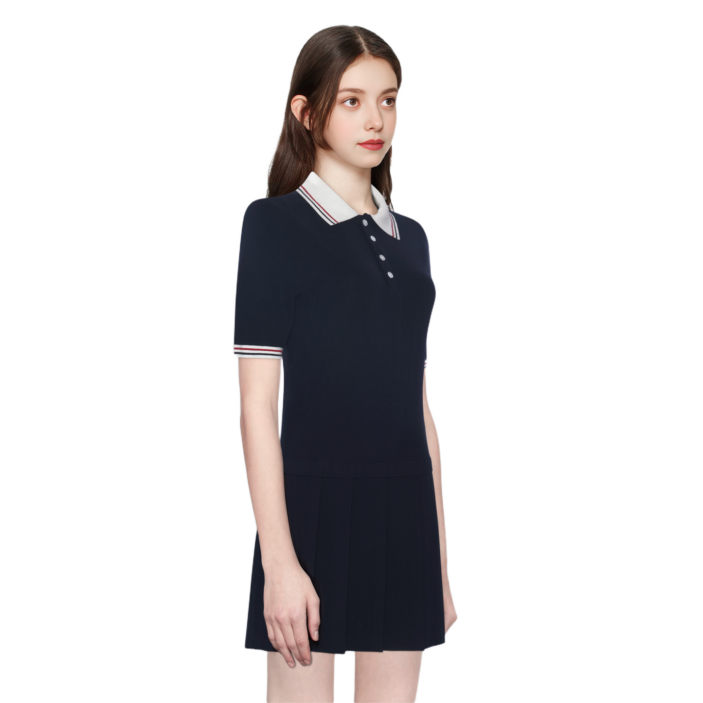 Women's short sleeve knitted dress（副本） THOM TREND