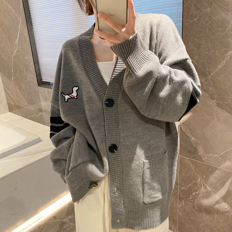 2025SS  Puppy Loose Cardigan THOM TREND