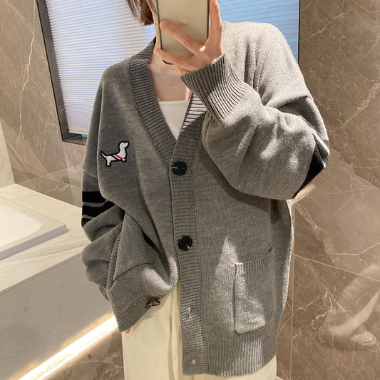 2025SS  Puppy Loose Cardigan THOM TREND