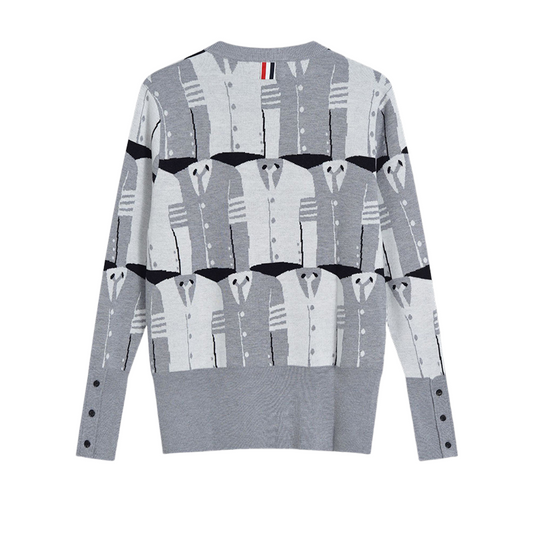 2025SS  Four-bar sweater THOM TREND
