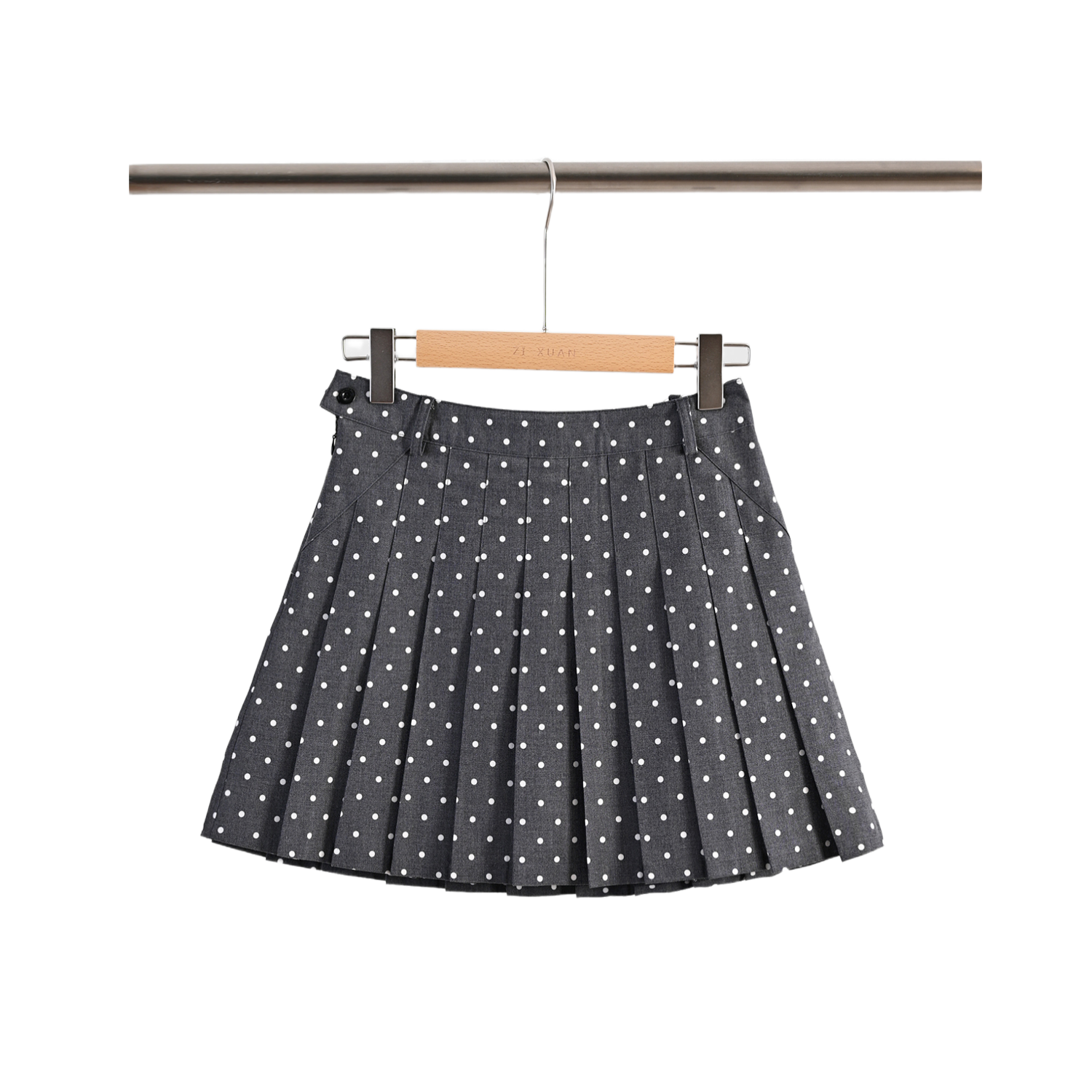 Polka dot high-waisted skirt THOM TREND