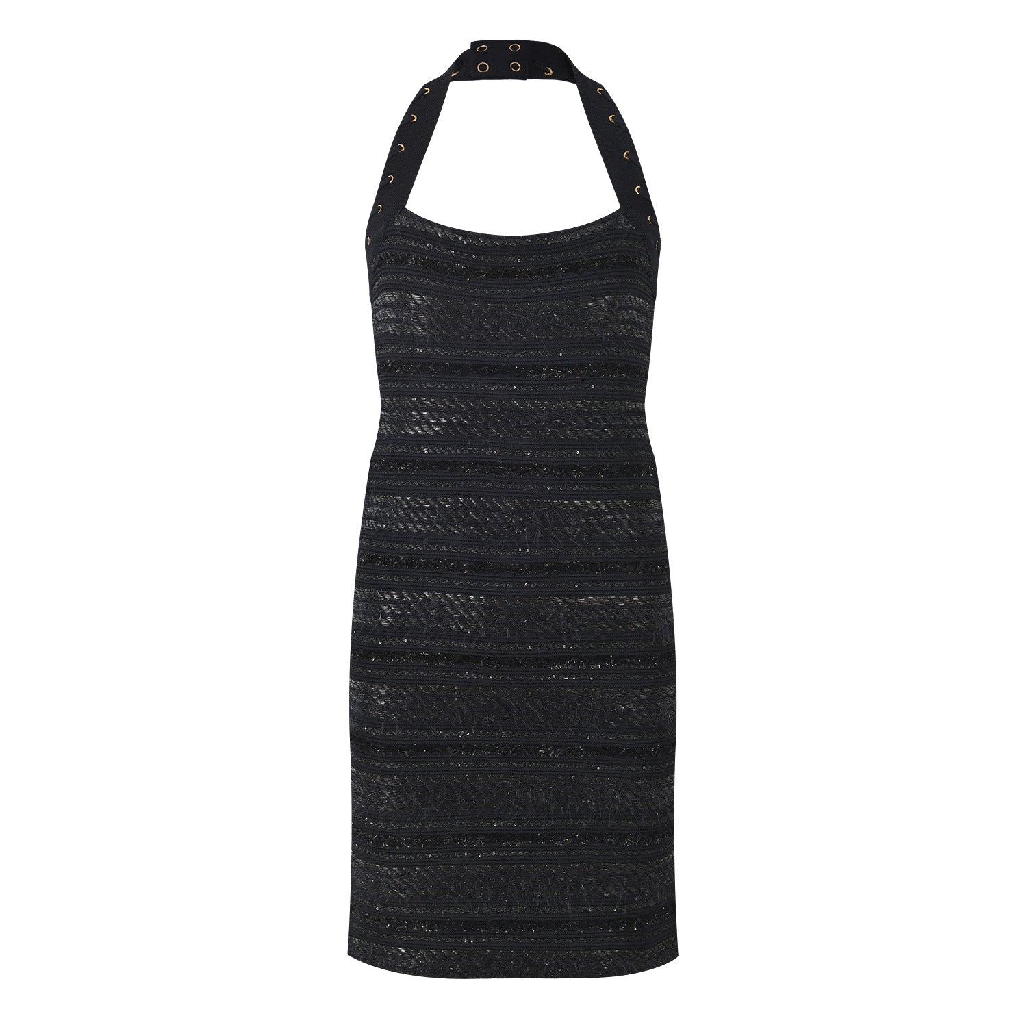 2025SS Tweed halterneck dress THOM TREND