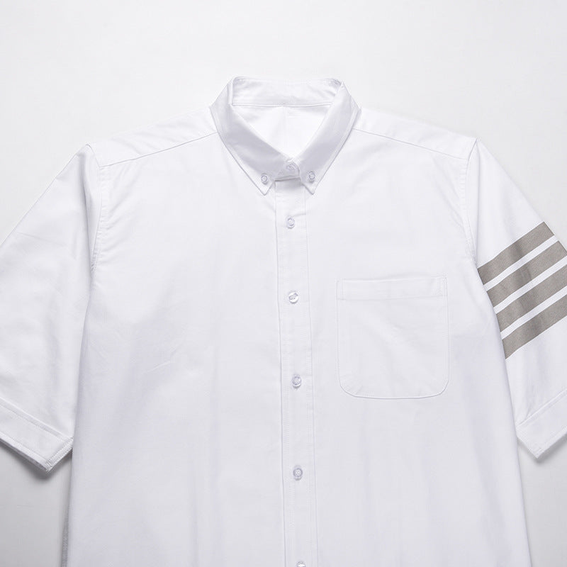 Double sleeve stripes Short shirt（复制） THOM TREND