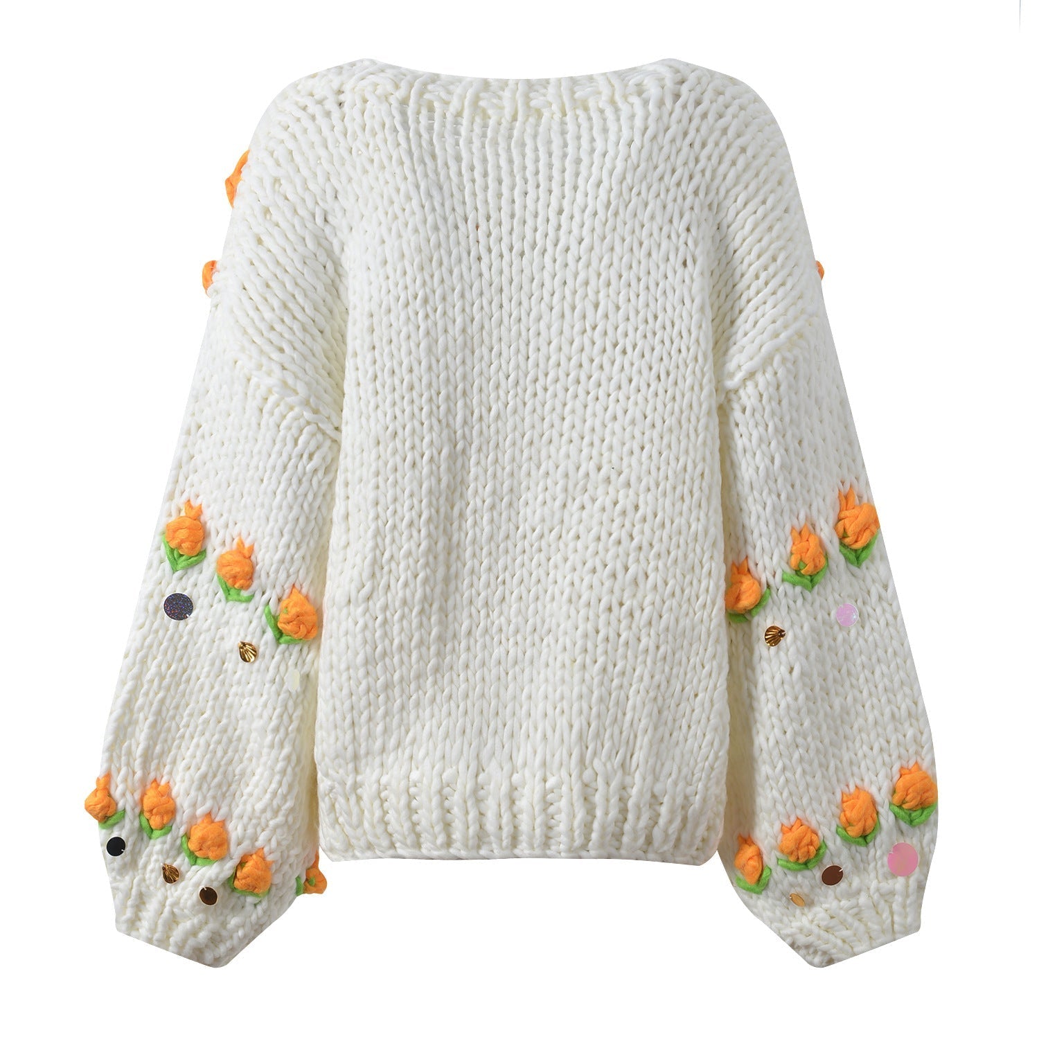 2025SS 3D flower sweater jacket THOM TREND