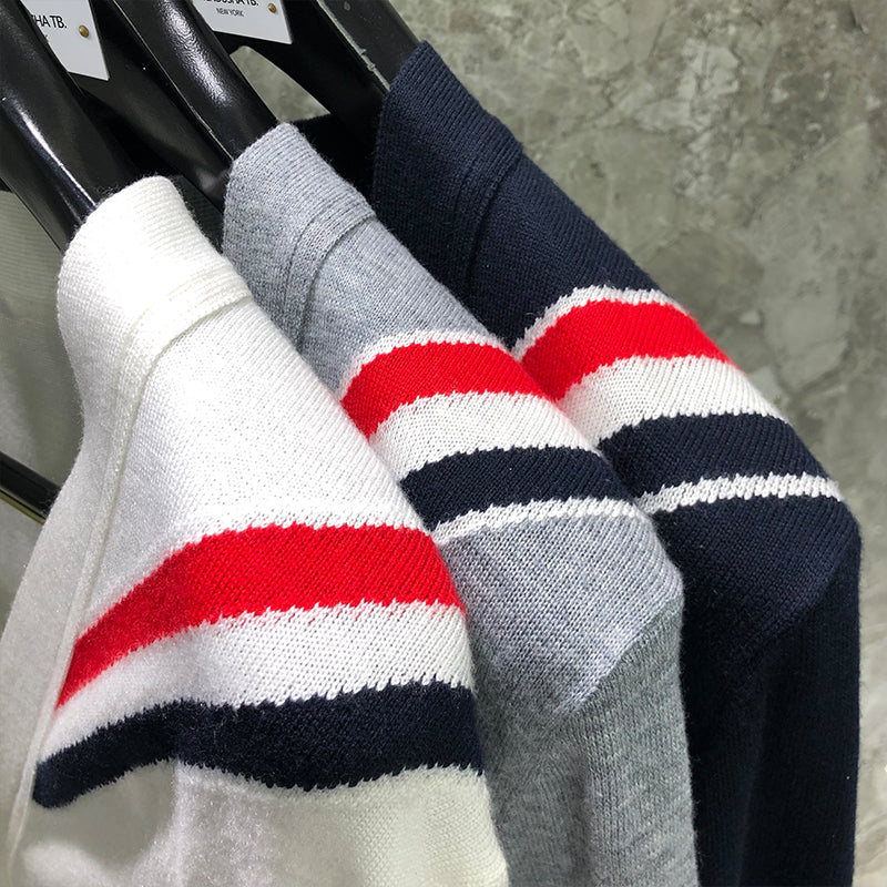 2025SSS Men's slash cardigan THOM TREND