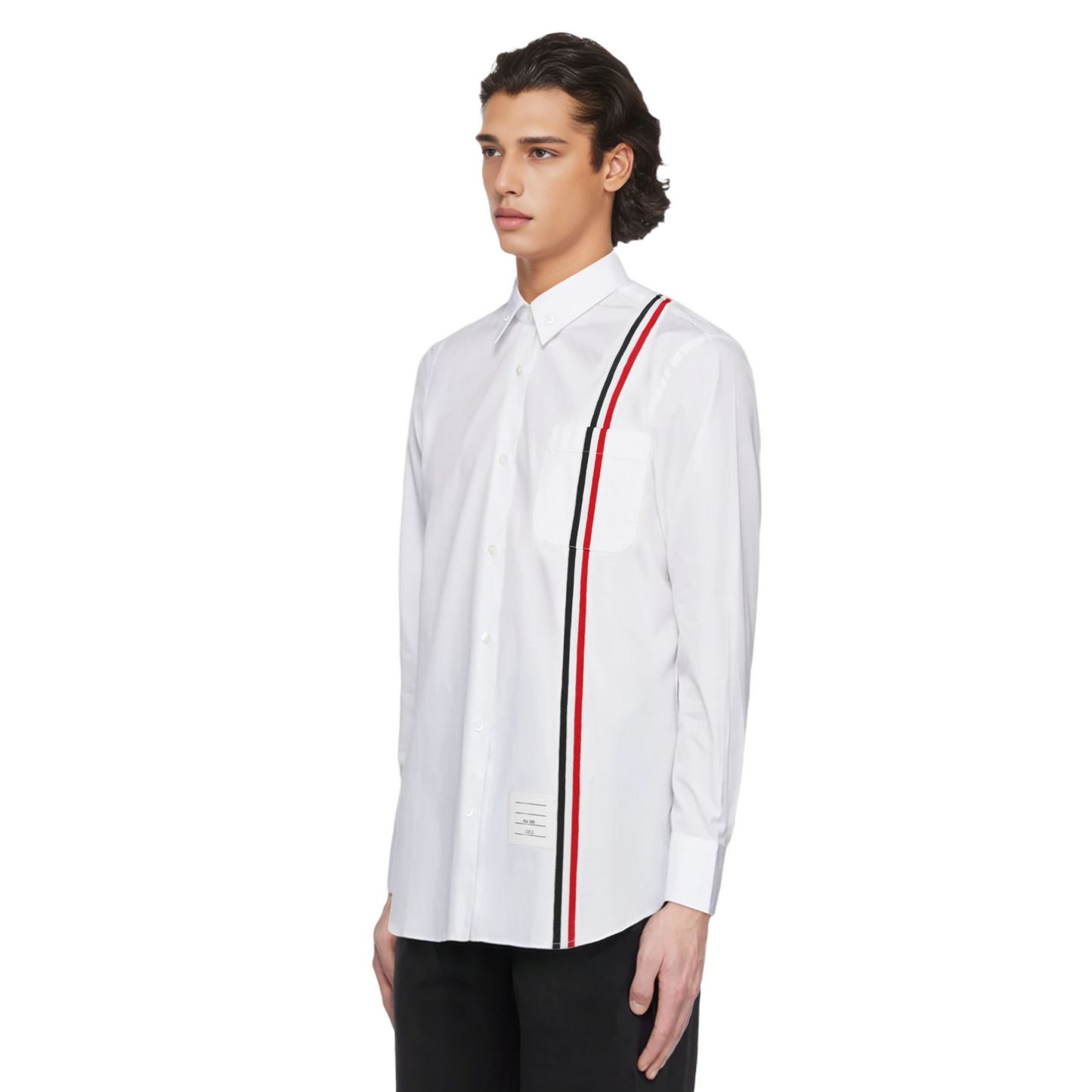 Front and back webbing shirt