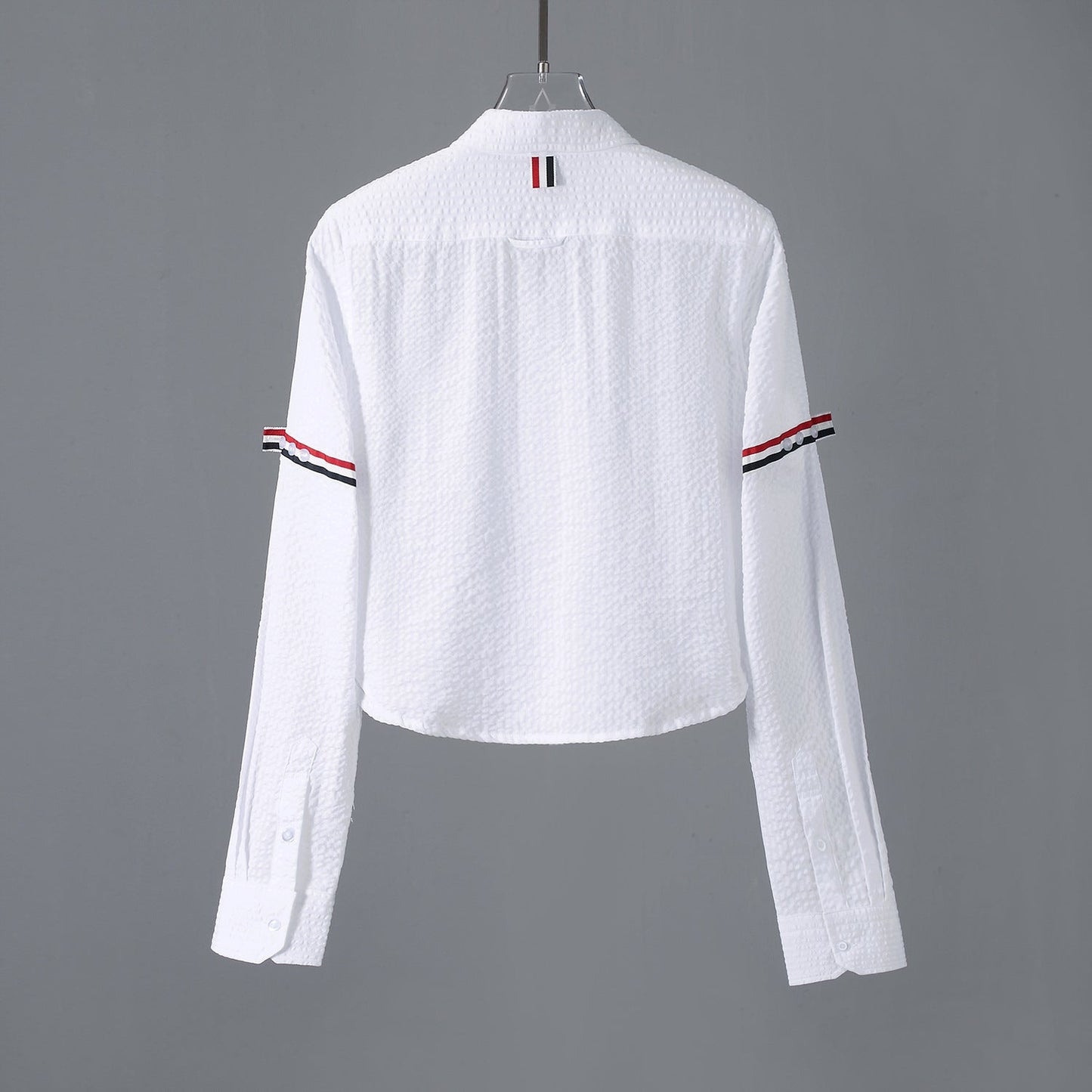 2025SS Women's Seersucker Shirt THOM TREND