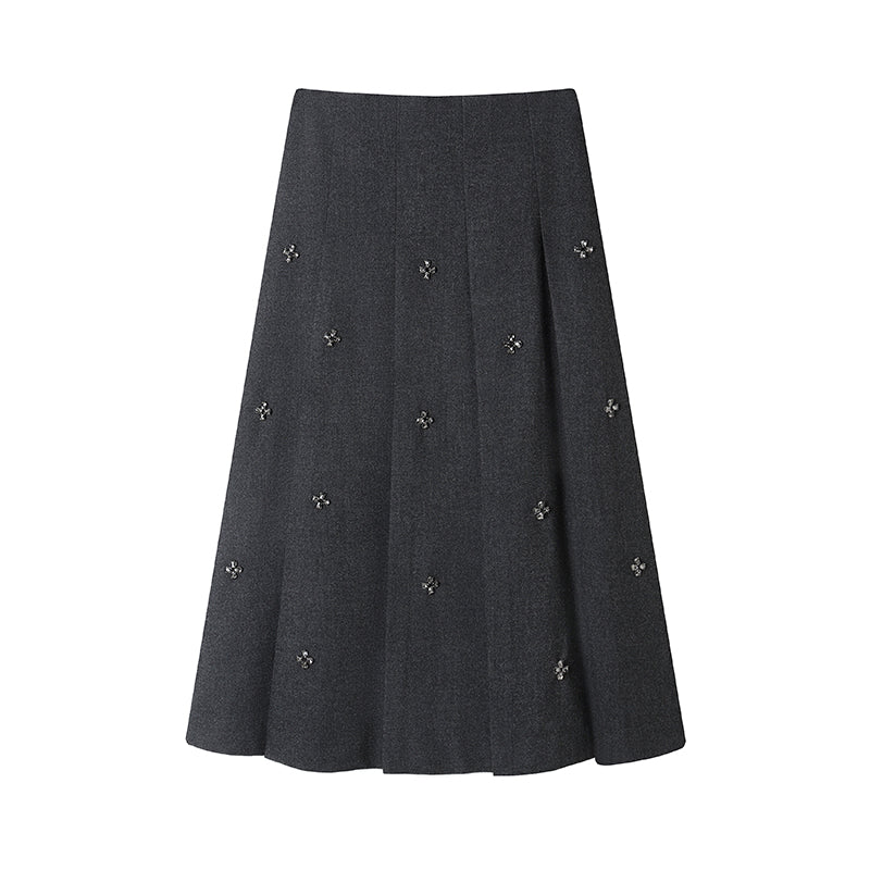 2025SS commuting midi skirt THOM TREND