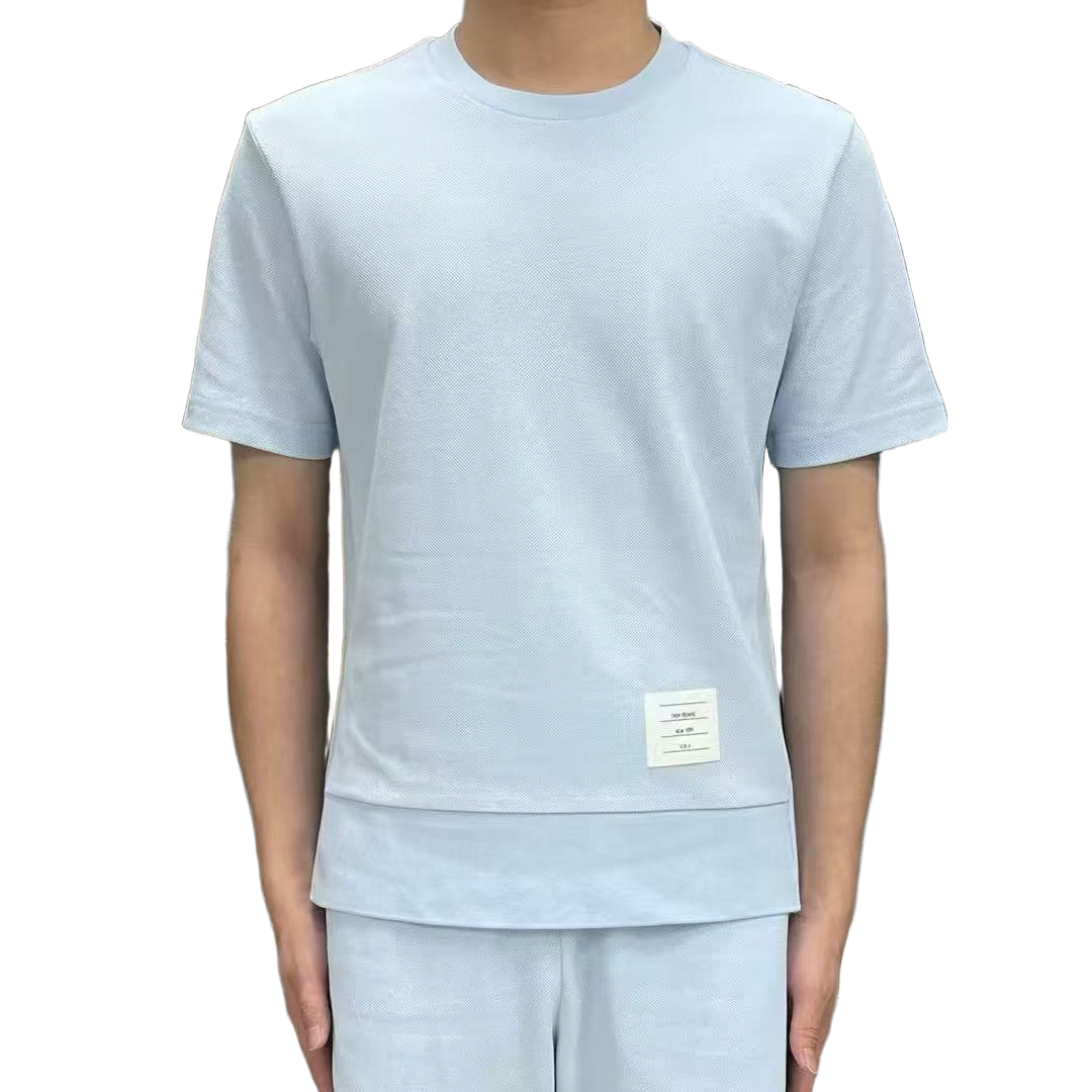 2025SS Short-sleeved solid color THOM TREND