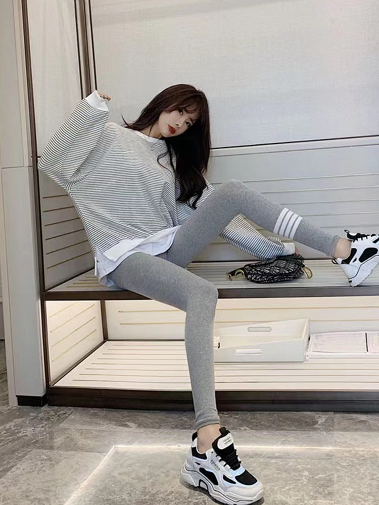 High waist spring and autumn leggings THOM TREND