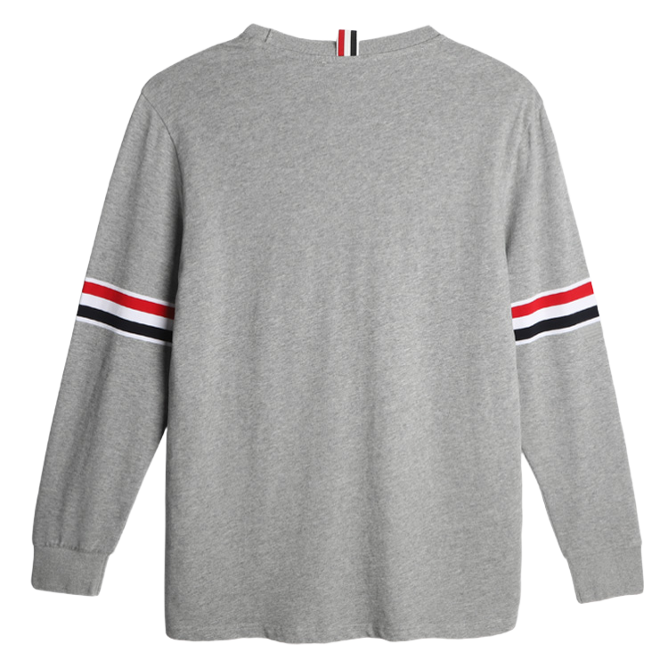 2025SS Double-sleeved ribbon T-shirt THOM TREND