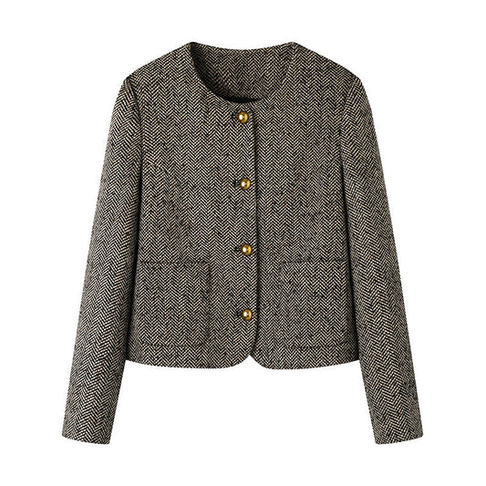 2025SS Chanel style woolen coat THOM TREND