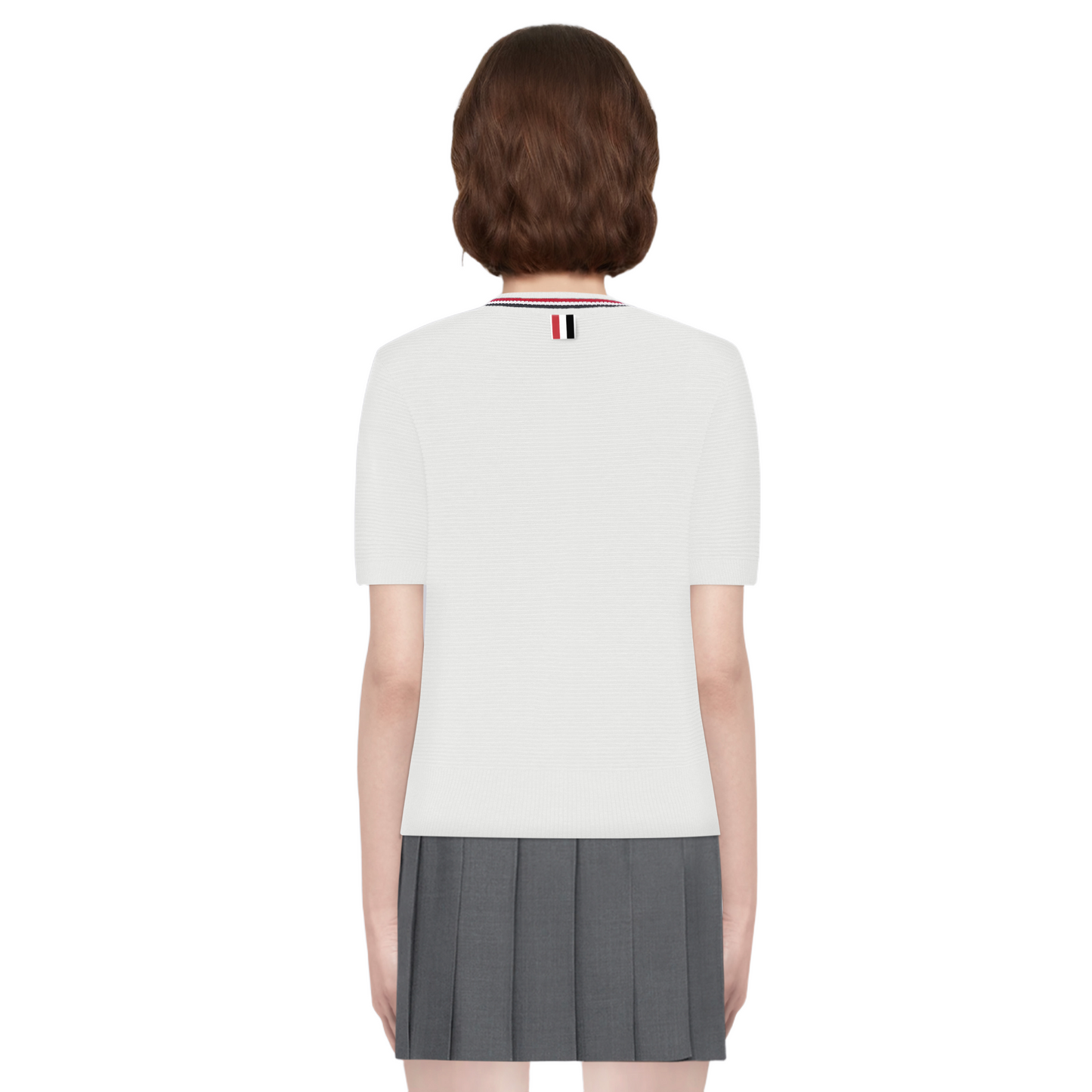 Women's Knitted Wool POLO Shirt（副本） THOM TREND