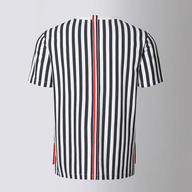 Unisex vertical striped T-shirt THOM TREND