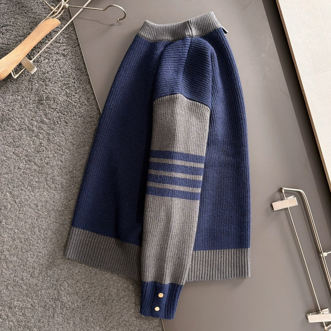 Unisex color-blocked sweater THOM TREND