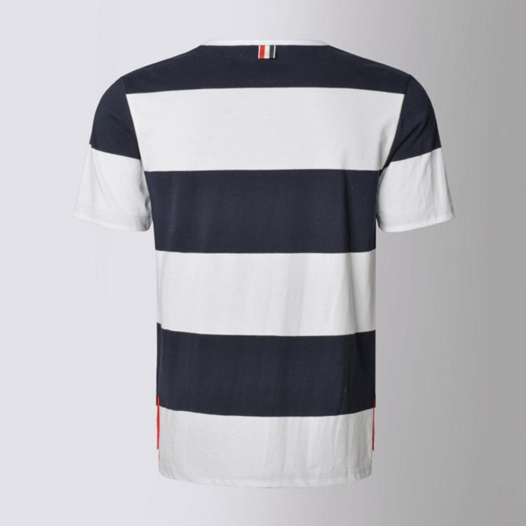 Men's striped short-sleeved T-shirt THOM TREND