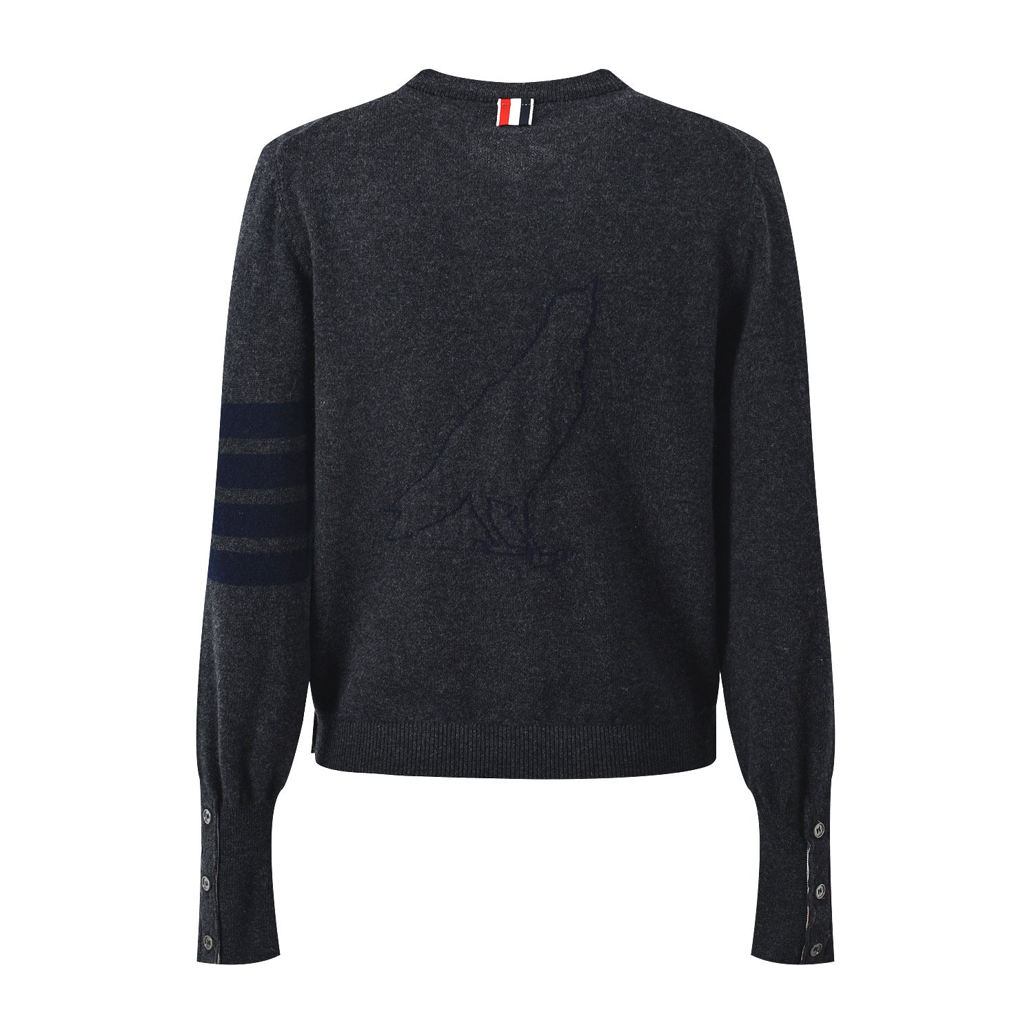 THOM Crew neck cropped cardigan THOM TREND