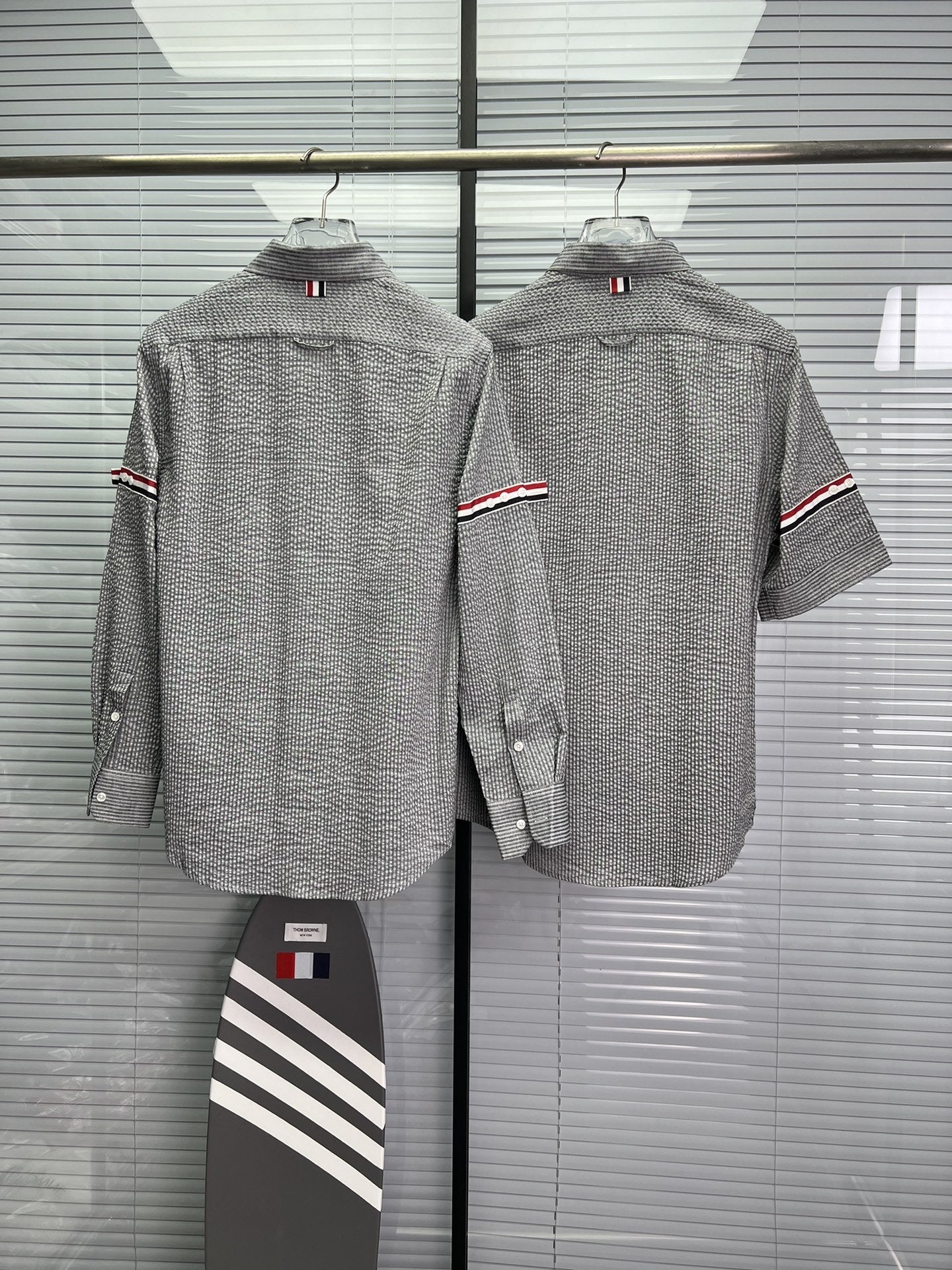 Men's Seersucker Shirt THOM TREND