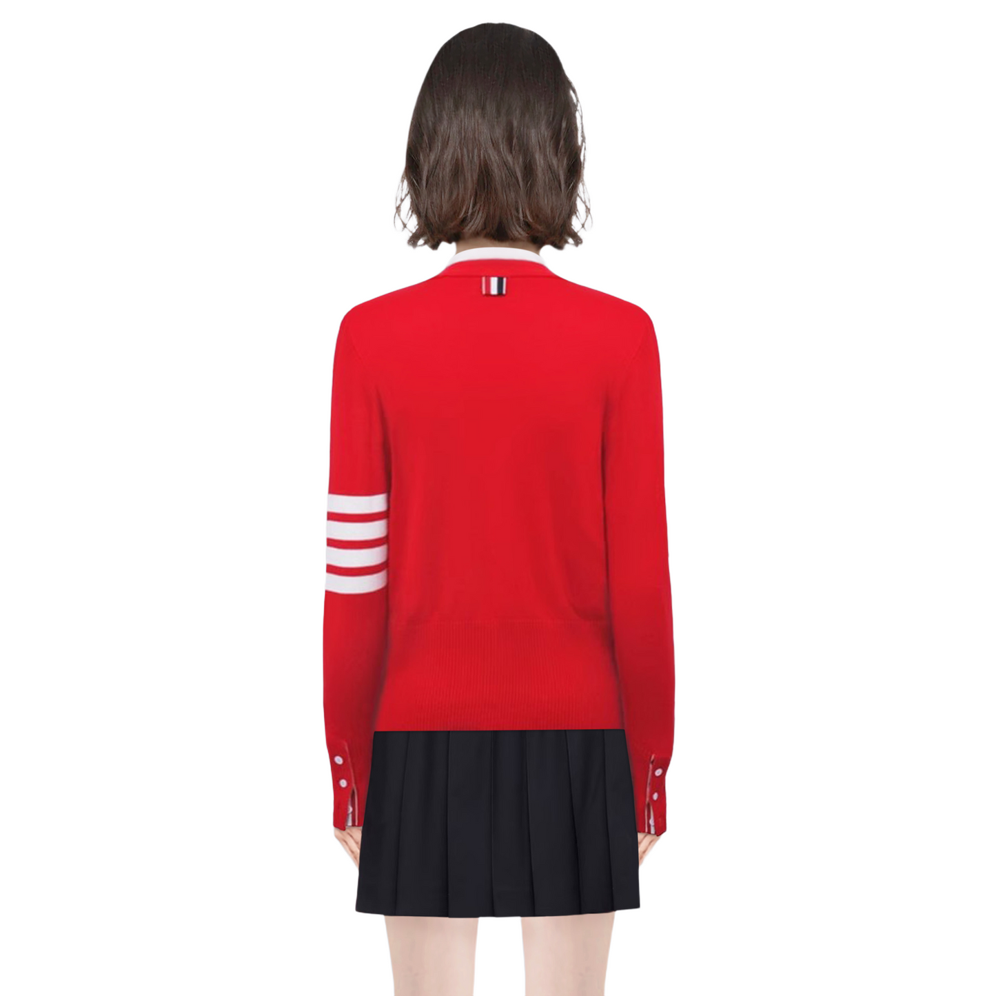 Women's V-neck sweater jacket THOM TREND