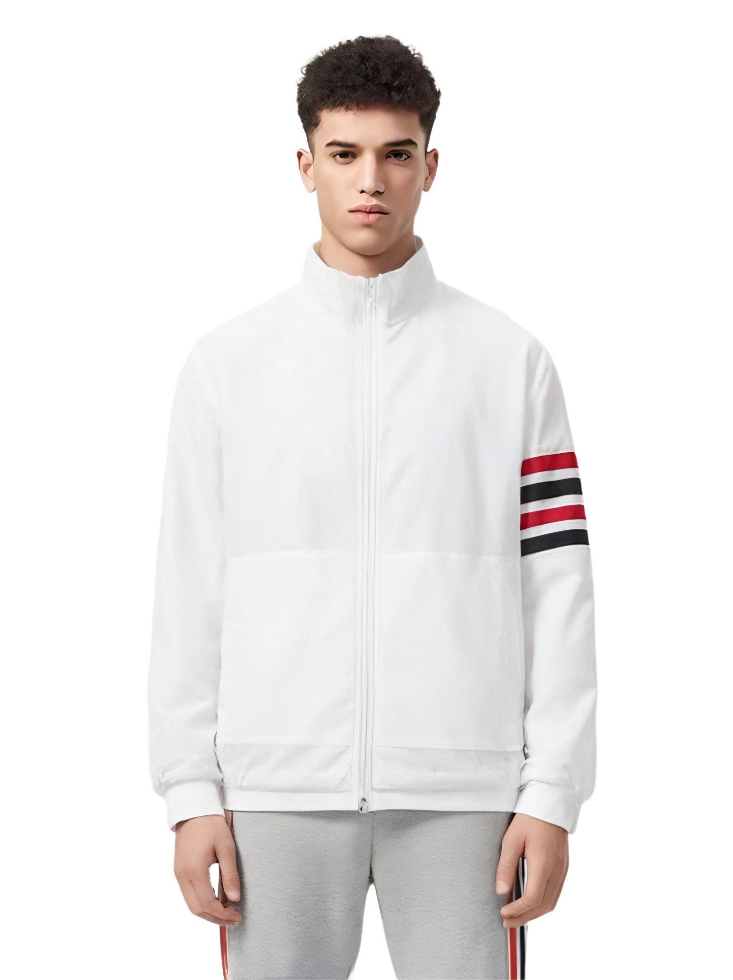 2025SSS Checkered embossed jacket THOM TREND