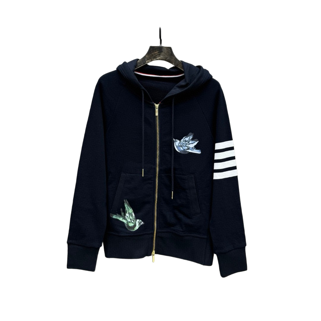 2025SS canary embroidered hoodie THOM TREND