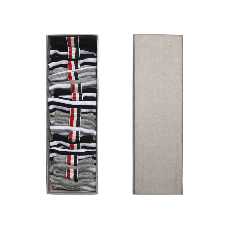 Four-bar striped boat socks THOM TREND