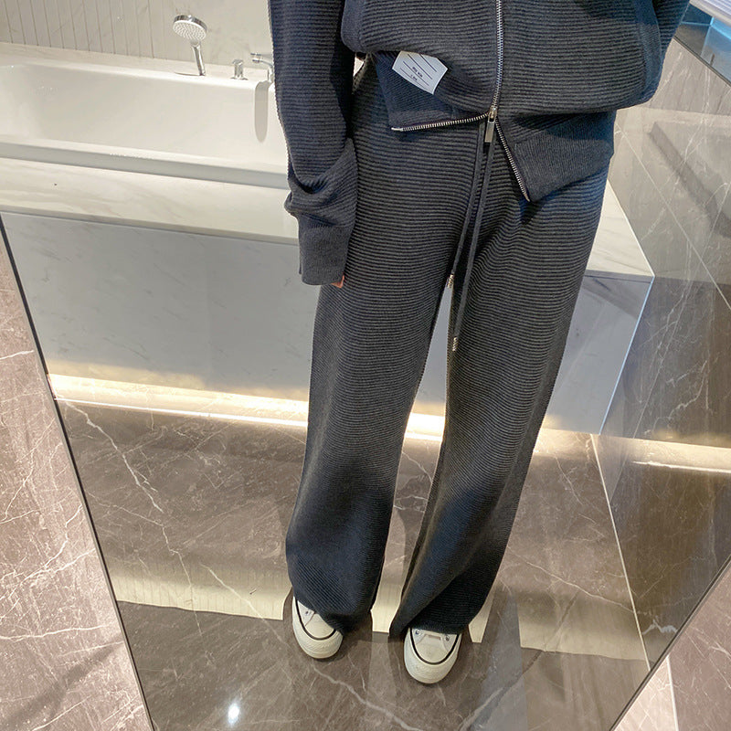 women's all-match wide-leg pants