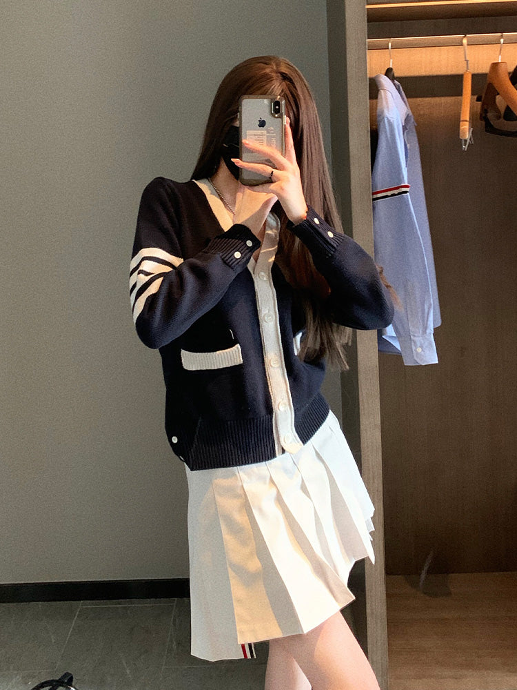 2025SS floral back cardigan THOM TREND