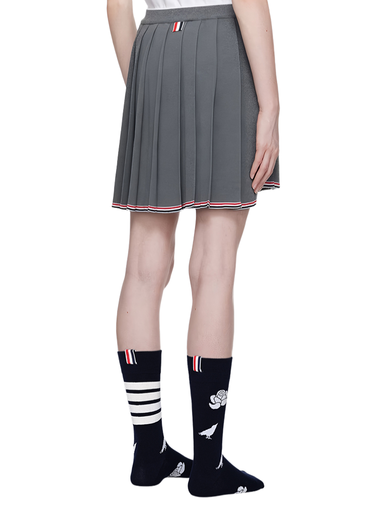 Flowery four-stripe socks THOM TREND