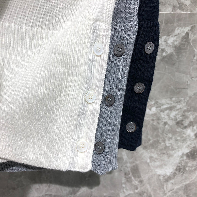 2025SSS Men's slash cardigan THOM TREND