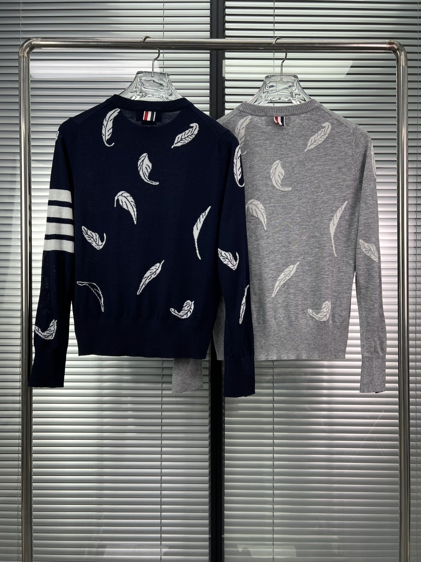 2025SS feather embroidered sweater THOM TREND