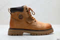 Timberland Wheat Premium Leather 6-Inch Boot - right-facing side profile main image
