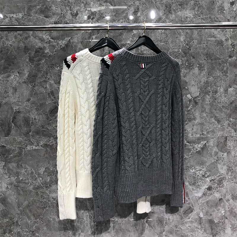 2025SSS Crew neck sweater THOM TREND