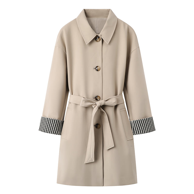 2025SS women's mid-length trench coat THOM TREND