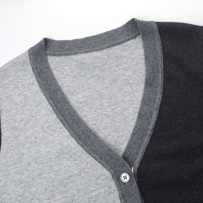 Women's color block sweater