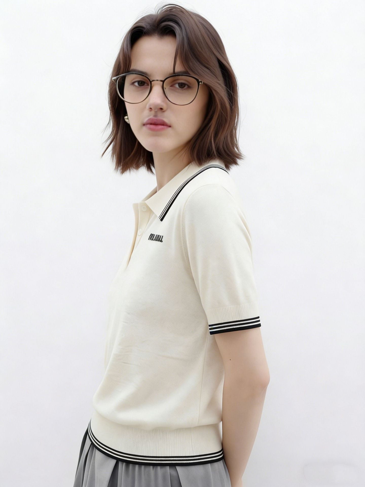 Classic Knit Polo T-Shirt — Short Sleeve