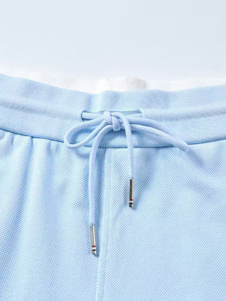 Unisex left and right colorblock shorts（副本） THOM TREND