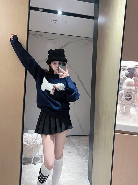 2025SS  Christmas red pullover sweater  TREND