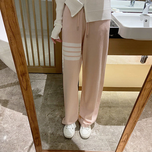 Sports trousers straight pants