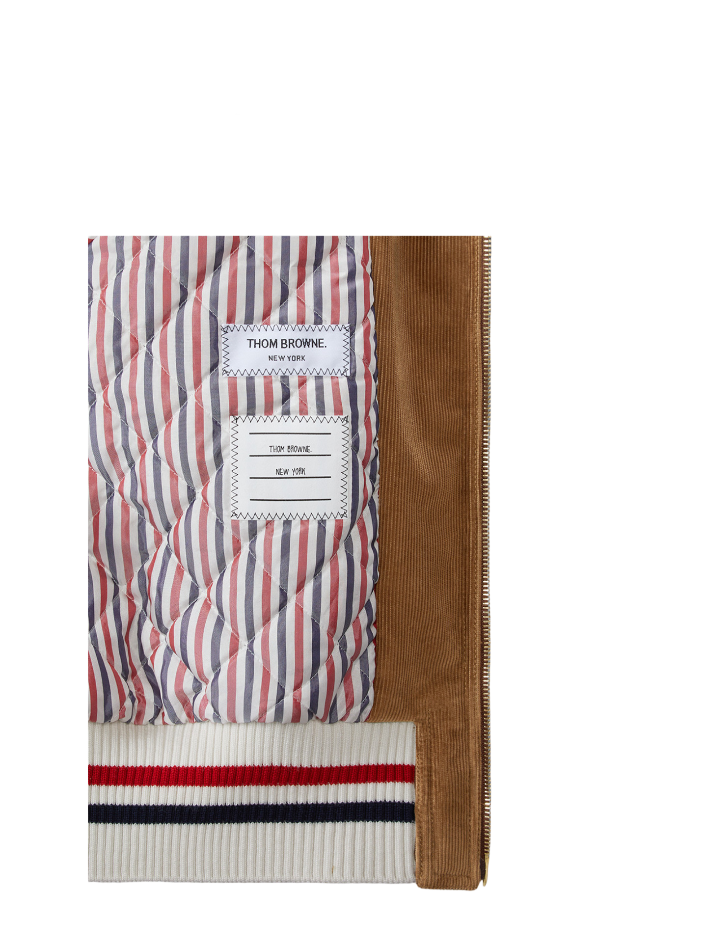 2025SS Corduroy color-block jacket THOM TREND