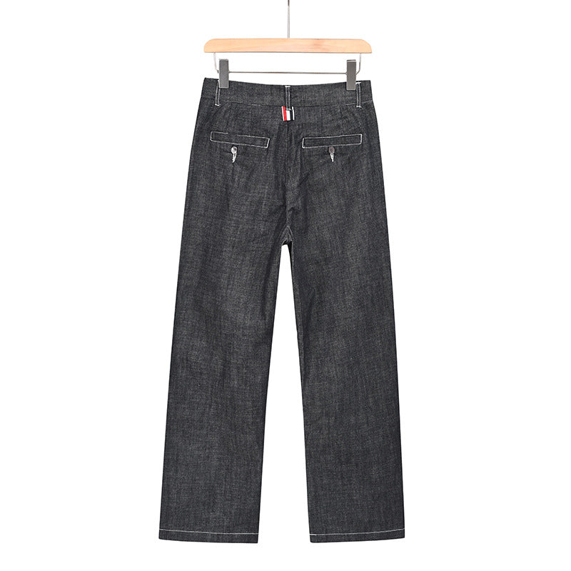 2025SS Men's Straight Jeans THOM TREND