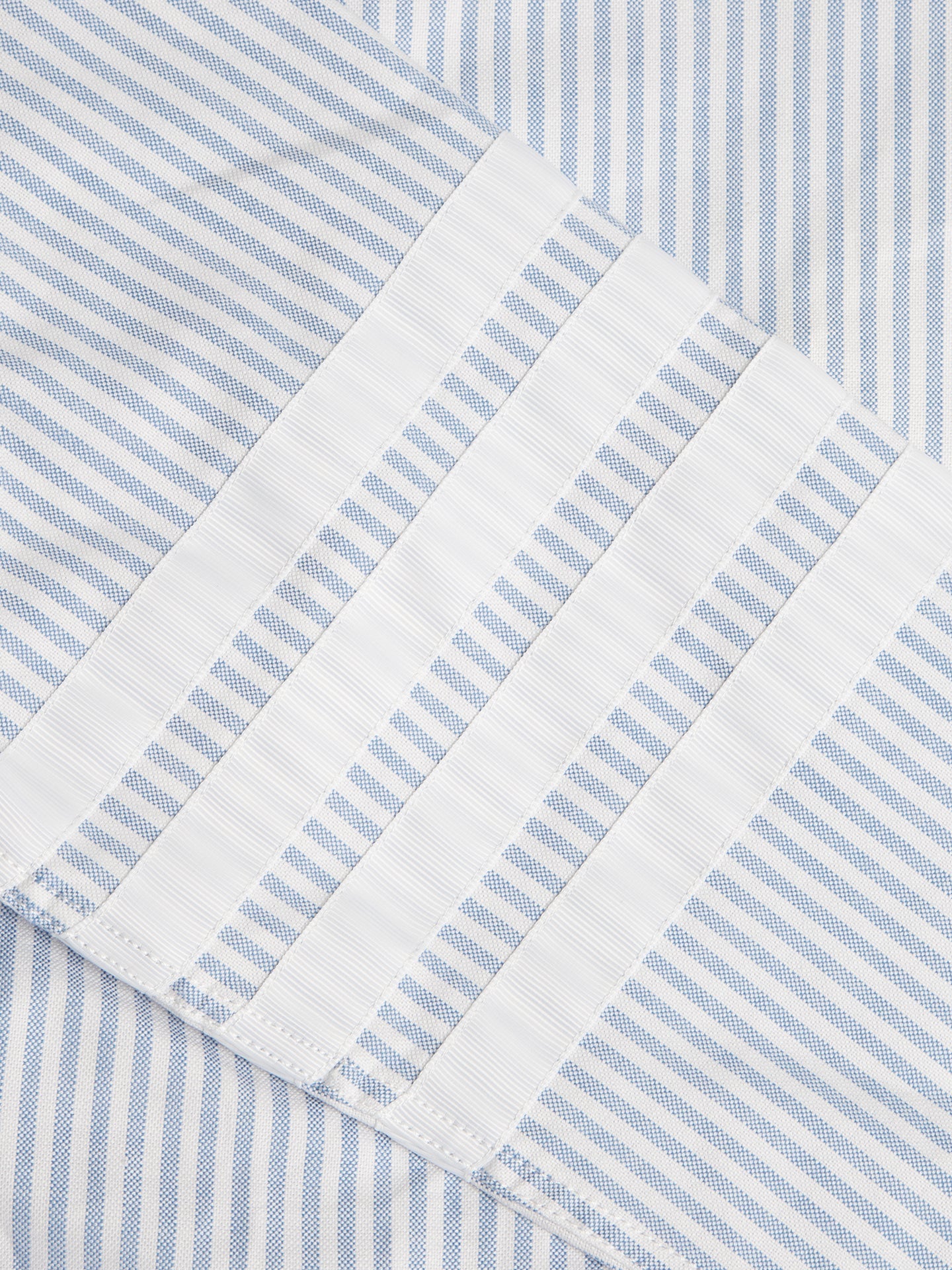 2025SS Striped white stripe shirt THOM TREND