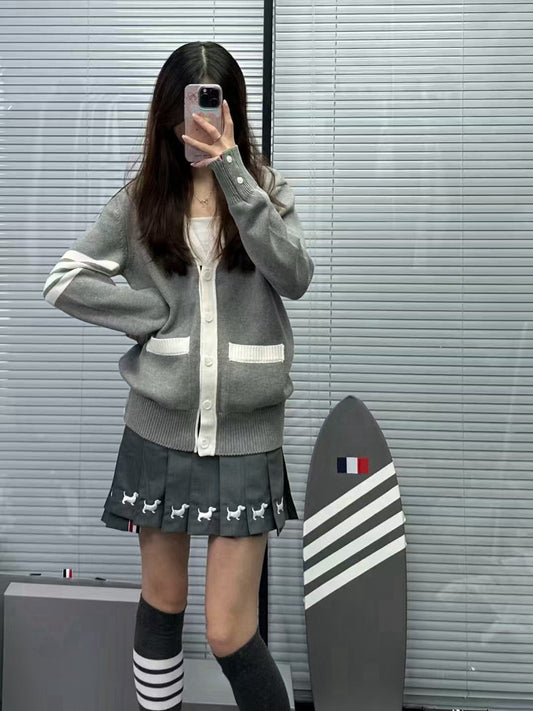 2025SS Back Dog Cardigan  TREND