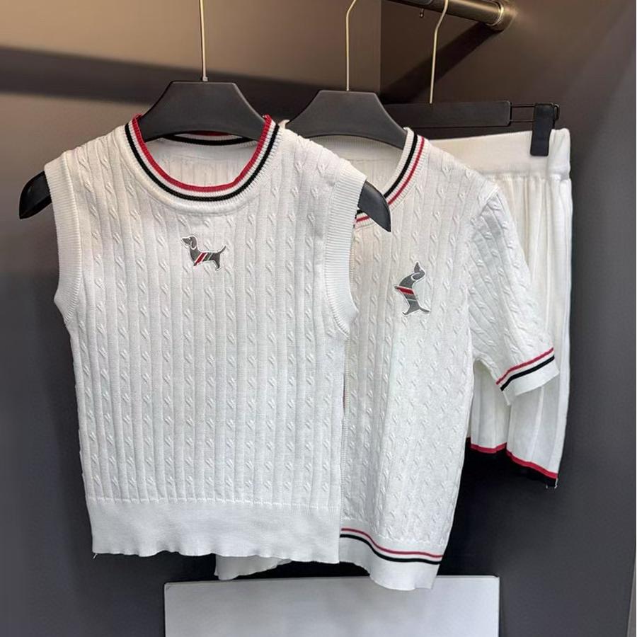 Women's Double Sleeve Label Shirt（复制） THOM TREND