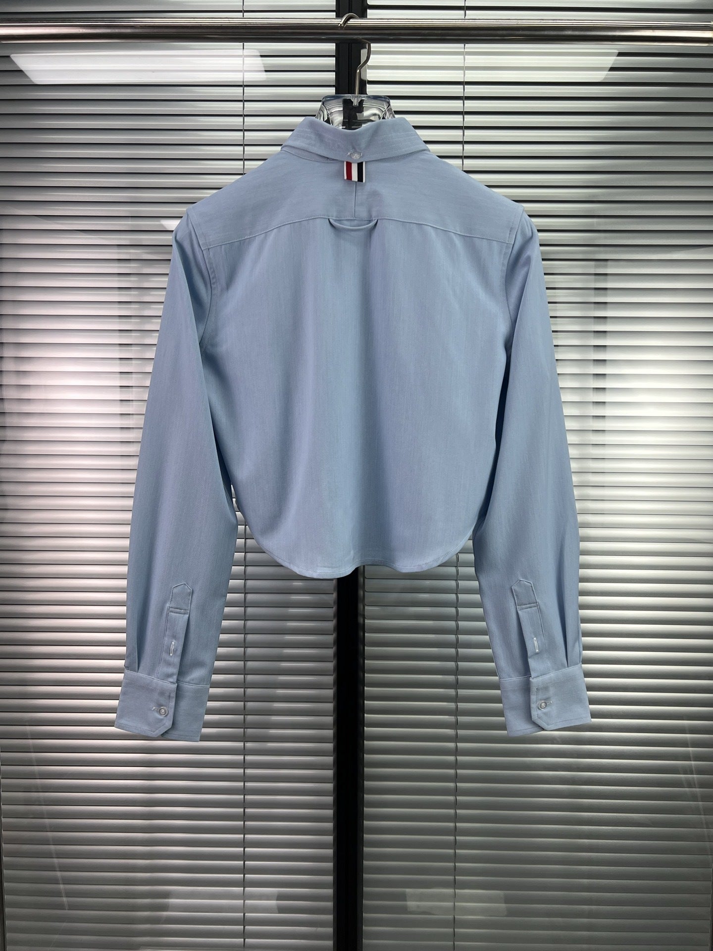 2025SS  striped long-sleeved shirt THOM TREND