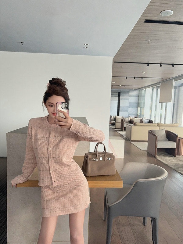 2025SS Bubble jacquard suit THOM TREND