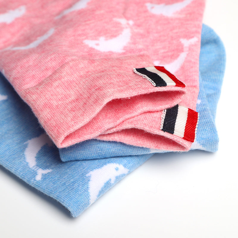 Dolphin mid-calf socks THOM TREND
