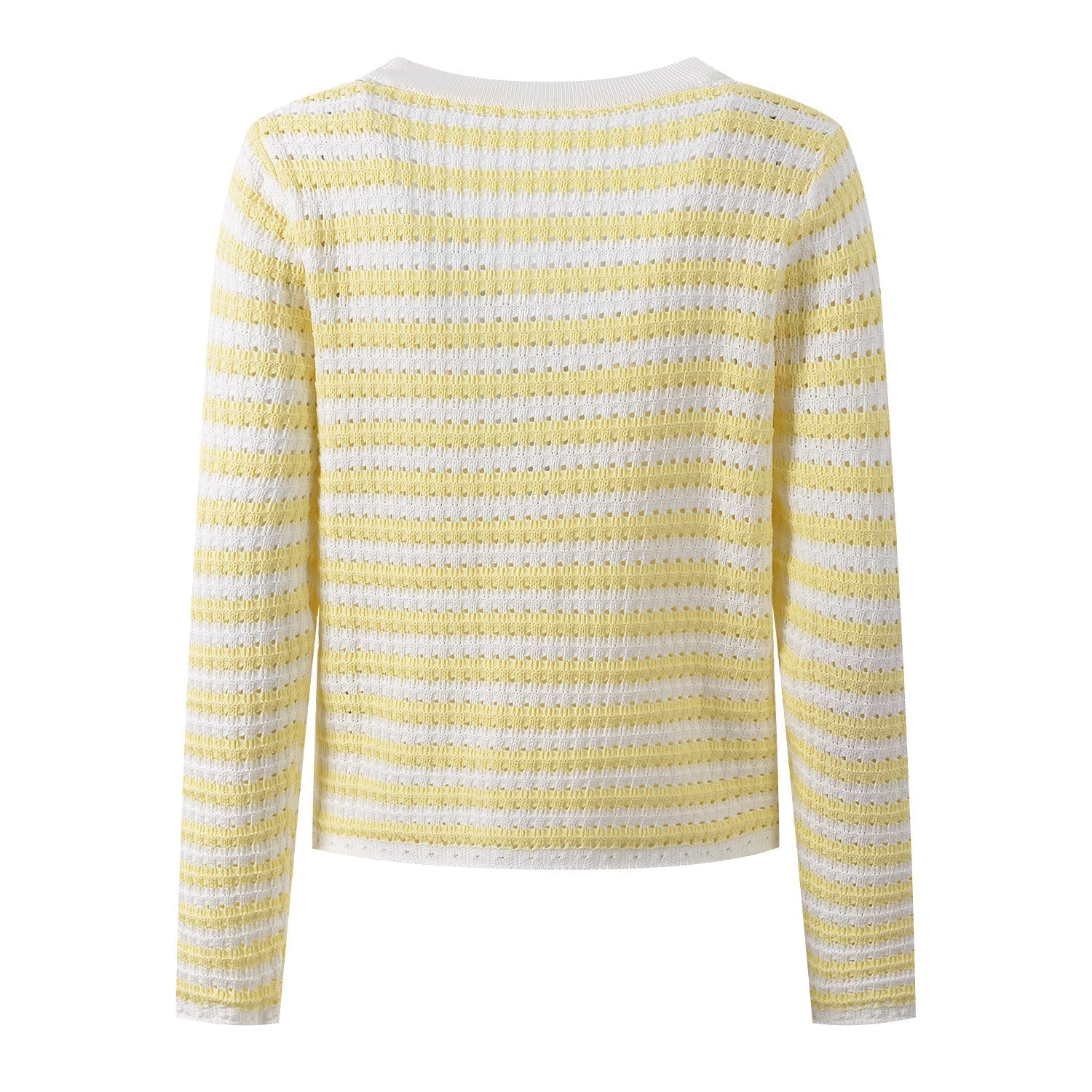 2025SS striped contrast cardigan THOM TREND