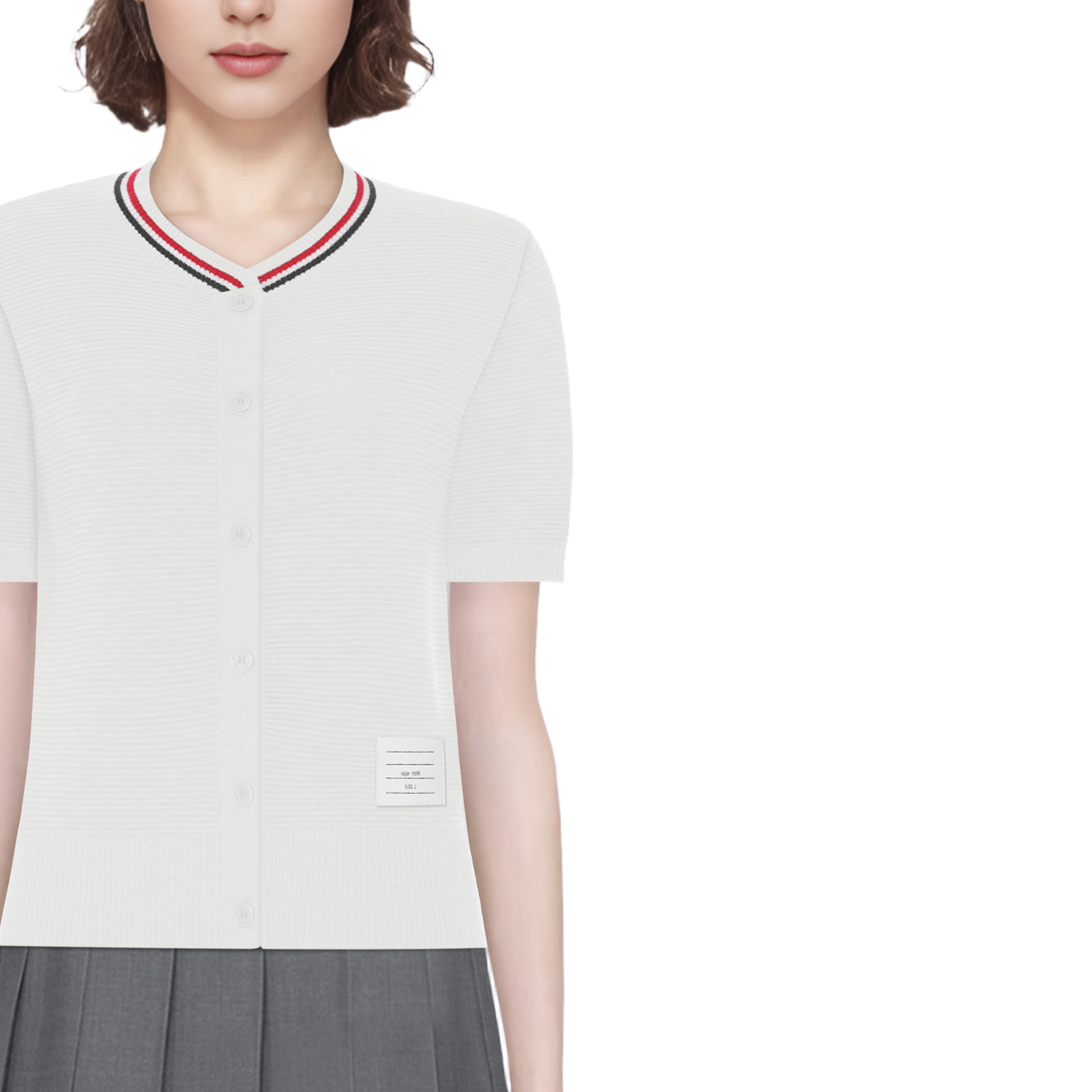 Women's Knitted Wool POLO Shirt（副本） THOM TREND